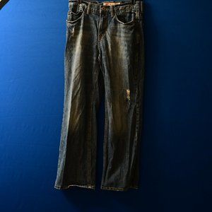 Designed Distressed Pair of MOSSIMO Supply Co. Jeans